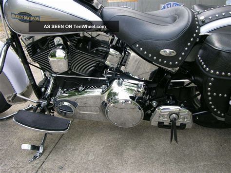 A dark classic with modern edge. 2008 Harley Davidson Flstc Heritage Softail Classic