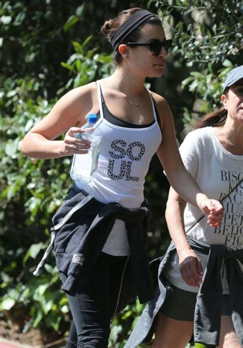 Lea Michele In Leggings Jogging 03 Gotceleb