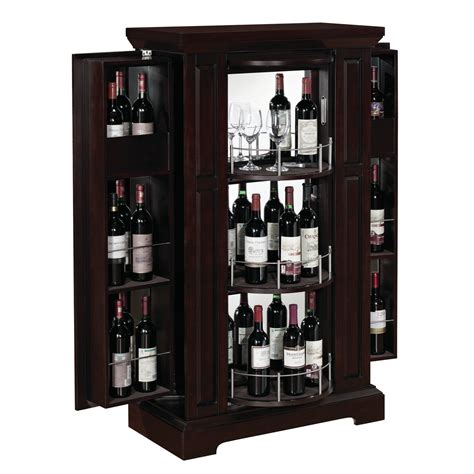 Bar cabinet home bars : Tresanti Metro Bar Cabinet with Wine Storage & Reviews ...