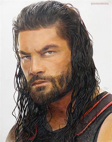 Heres My Roman Reigns Drawing Rsquaredcircle