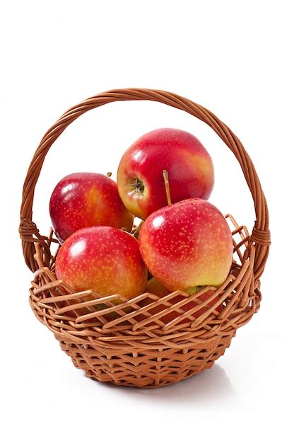 Free Photo Apples In A Basket