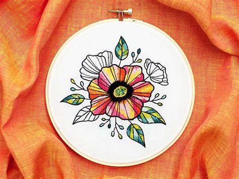 Embroidery Patterns Floral