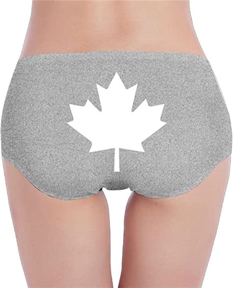 Amazon Com YOIGNG Women Maple Leaf Canadian Flag Panties Sexy T Back