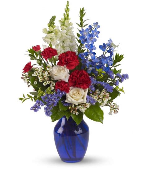 Rowland Heights Patriotic Flower Bouquets Sea To Shining Sea