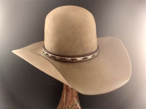 Bailey Cowboy Style Round Top Hat Size 7 18 100 Pure Beaver Used