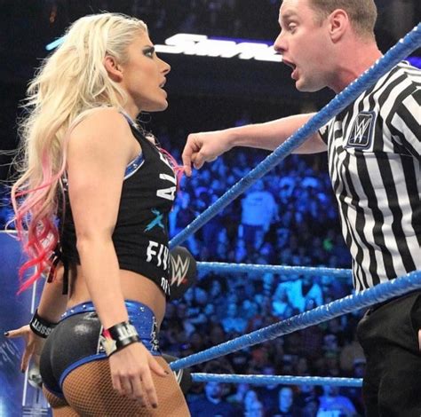 Wwe Alexa Bliss Little Miss Bliss Smackdown Live Raw Legs Blonde Hot Booty Butt Americas