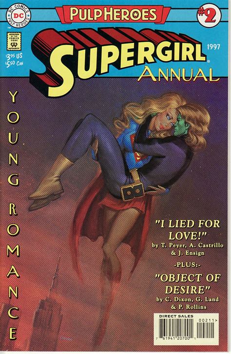 Supergirl Comic Box Commentary Back Issue Box Supergirl Annual 2
