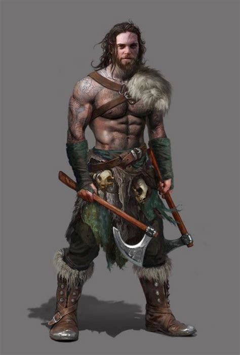Ancient Warriors And Lost Civilization Viking Character Barbarian