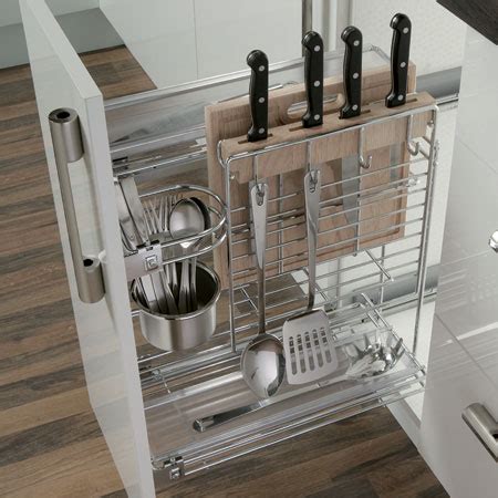Manufactured from long lasting materials. Hafele | Multipurpose Pull Out Base Pull Unit Storage for 30cm Cabinet