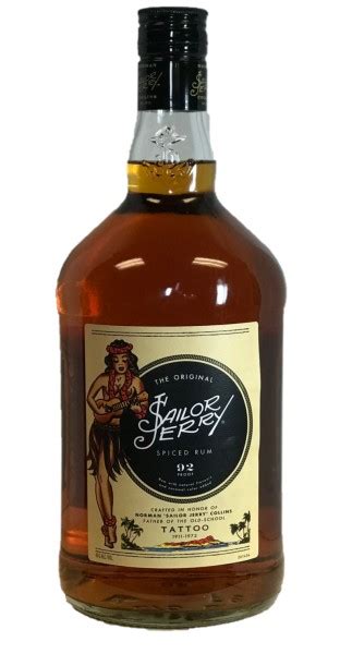 Sailor Jerry Spiced Navy Rum Mid Valley Wine Liquor