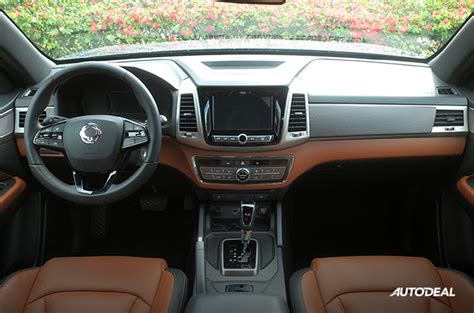 2019 Ssangyong Musso Interior And Cargo Space Autodeal Philippines