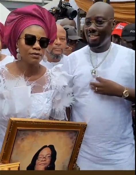 Pictures From Obi Cubana Mothers Burial Celebrities Nigeria