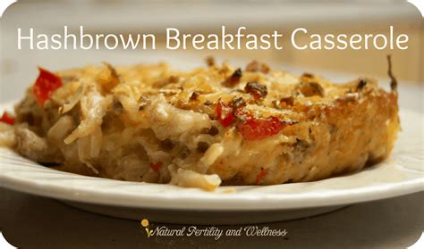 Shredded Hash Brown Breakfast Casserole