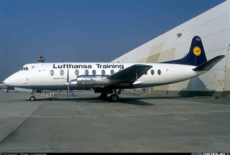 Vickers 814 Viscount Lufthansa Training Aviation Photo 7481249