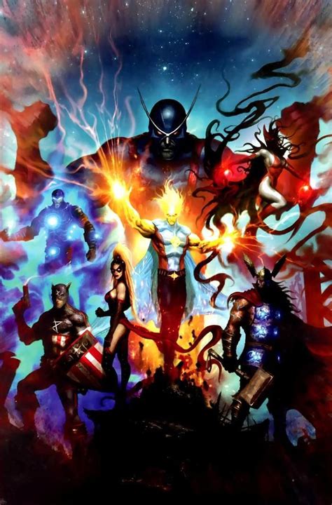 Mar Vell And The Revengers Of The Cancerverse Marvel Guardians Of