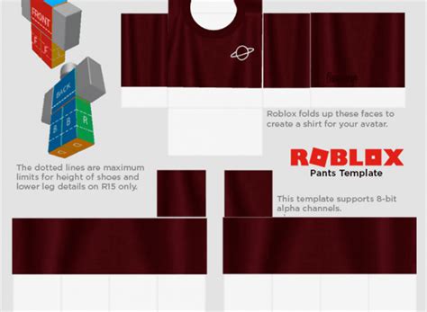 Roblox Shirt Template With Lines Roblox R15 Shirt Template