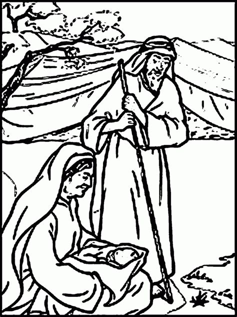 Abraham and Sarah Coloring Pages  Best Coloring Pages For Kids