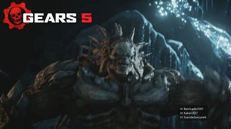 Gears 5 Campaign Walkthrough 3 Player Co Op Part 9 Matriarch Boss