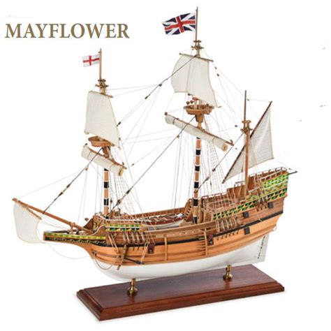 Ship Model Mayflower Historic Wooden Static Kit Amati
