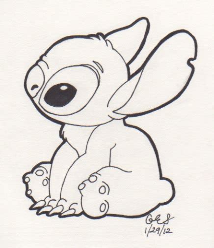 Stitch Drawing By Ges Who On Deviantart