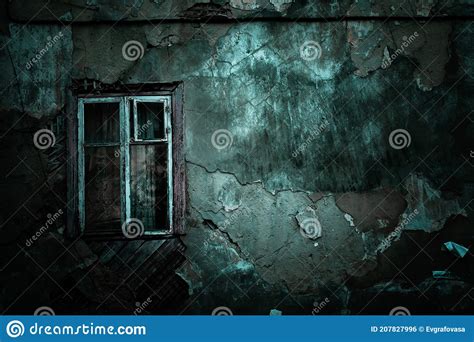 Horror Concept Background Scary Shabby Old Texture Wall Of Ruined