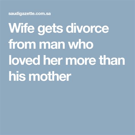 All i can guess is that he got up one night and went in the kitchen… slow clap… hmm, anyway. Wife gets divorce from man who loved her more than his ...