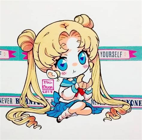Pin By Evana Ammar On Chibi Sailor Moon Usagi Sailor Moon Wallpaper