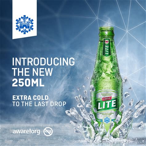 Castle Lite Introduces Their New 250ml Bottle Stuff
