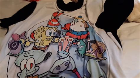 Unboxing Squidward Adventure 2 Battle Shirt Youtube
