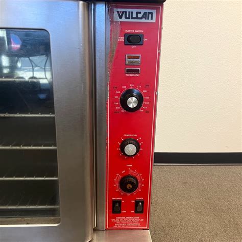 Used Vulcan Vc Gd Gas Double Stack Convection Oven From School