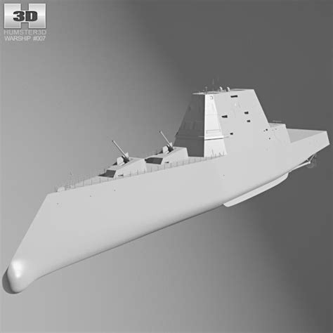 Learn more here you are seeing a 360° image instead. 3D model of USS Zumwalt | Uss zumwalt, 3d model, Model ships