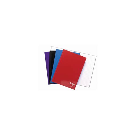 Casebound Notebook Assorted Colours 80 Sheets A4 300390