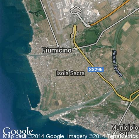 Mappa Di Fiumicino Cartine Stradali E Foto Satellitari