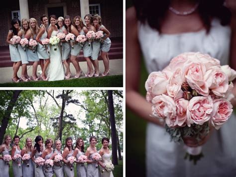 Classic Pink And Gray Wedding Part 1 Every Last Detail