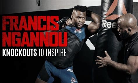 Video Francis Ngannou Showing Off His Devastating Knockout Power