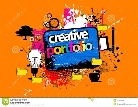 Creative Portfolio Stock Images Image 11309774