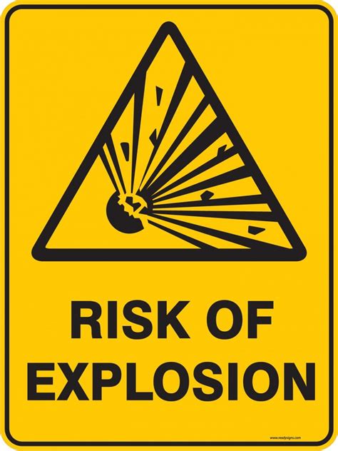 Explosive Warning Sign Clipart Best