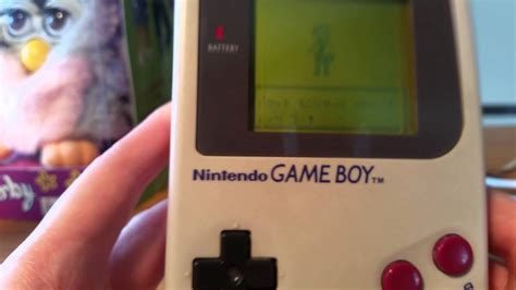 Original Game Boy With Pokemon Red Youtube