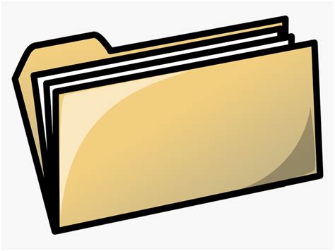 Folder Office Files Corporate Document Paperwork Folder Clip Art Hd