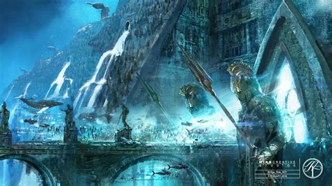 Artstation Aquaman 2018 Bridge To Atlantis Concept Art Kc Yan