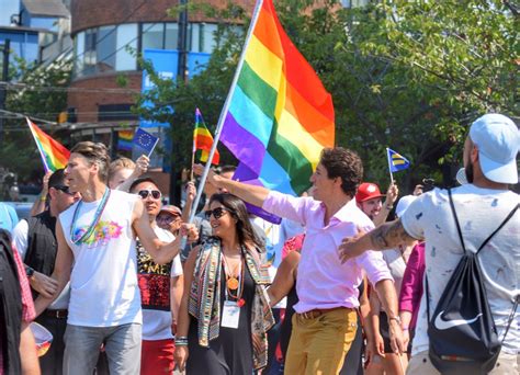 Vancouver Gay Pride March With Pm Justin Trudeau What Boundaries