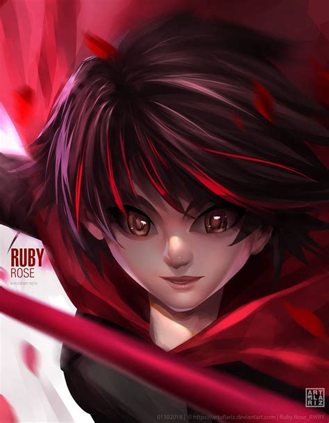 Ruby Roserwbyheadshot Painting By Artoflariz On Deviantart