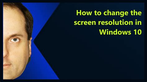 Learn how to increase or decrease your screen size. How to change the screen resolution in Windows 10 - YouTube