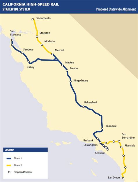 California High Speed Rail Everything To Know About The Bullet Train