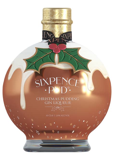 Sixpence Pud Christmas Pudding Gin Liqueur 500ml Harvey Nichols
