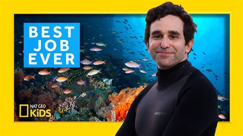 Marine Biologist David Gruber Best Job Ever Youtube
