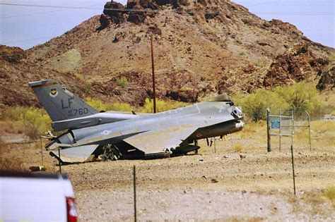 F 16 Crashes In Western Arizona
