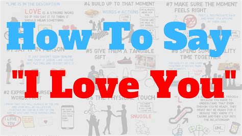 How To Tell Someone You Love Them 8 Tips Youtube