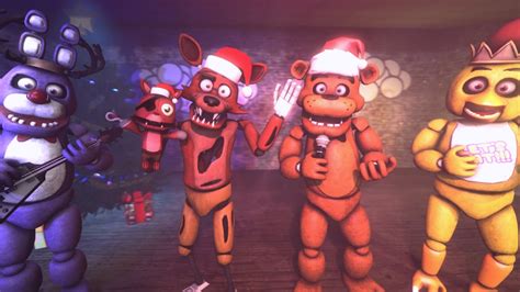 Sfm Una Navidad En Freddy Fazbears Pizza Animacion 3d Youtube