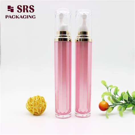 The hair serum comes in a nice pink box and inside is a cute small pink bottle with a white pump. AY004 empty pink acrylic 20ml roller ball bottle for eye ...